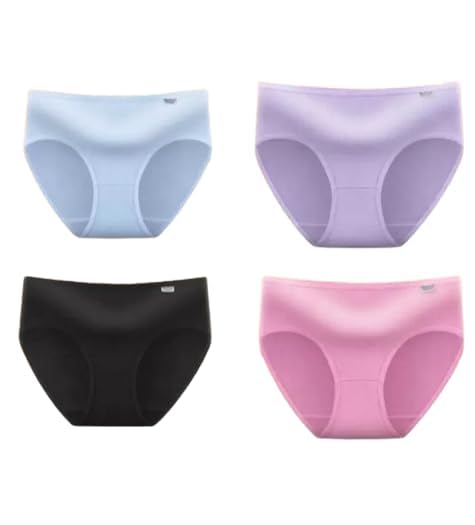 Women Cotton Panties Smooth Stretch Hipster Panty for Women [pk-6]  multicolor