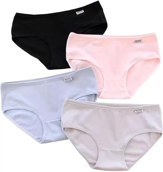 Women Cotton Panties Smooth Stretch Hipster Panty for Women [pk-6]  multicolor