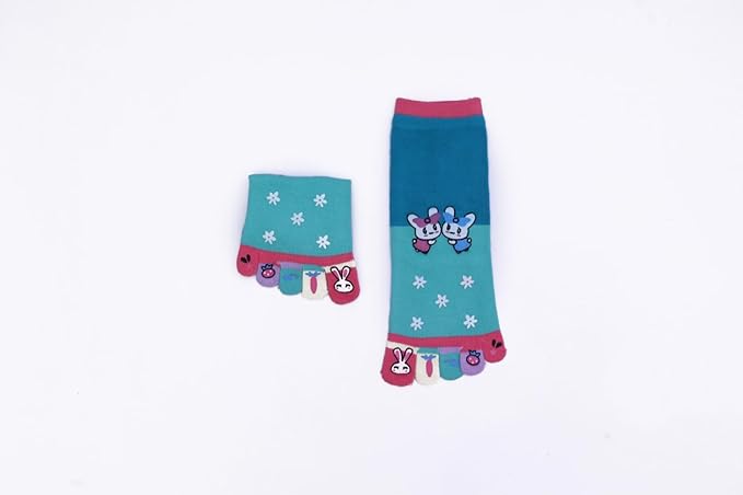 Sock,Ankle Length Cotton Socks for Women and Girls-Pack of 4 with Cute Design Ideal for Walking, Jogging, Yoga, Office and Home