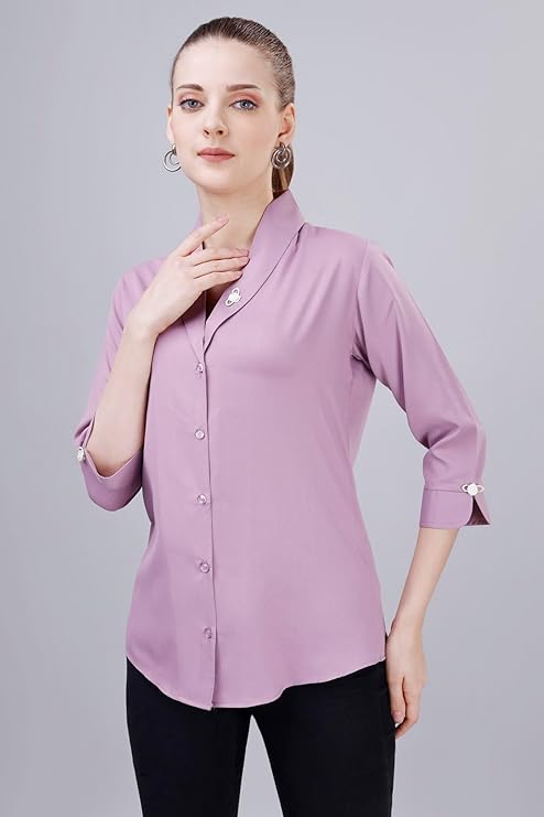 Women's Shirt for Casual Wear 3/4 Sleeve Regular Fit [pk-3]