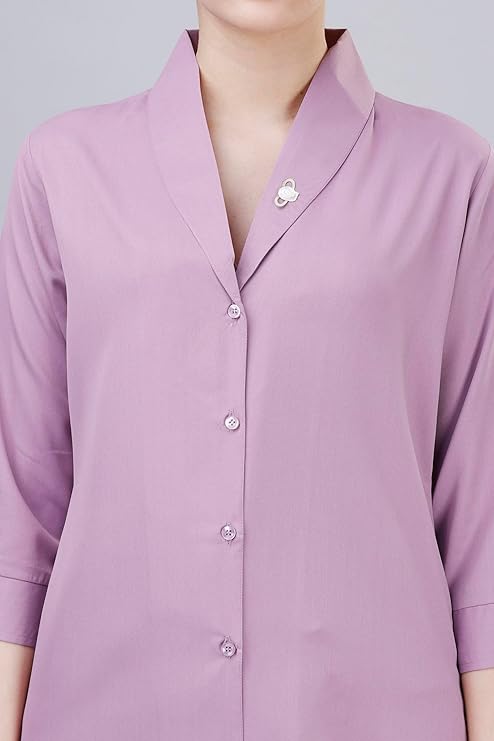 Women's Shirt for Casual Wear 3/4 Sleeve Regular Fit [pk-2]