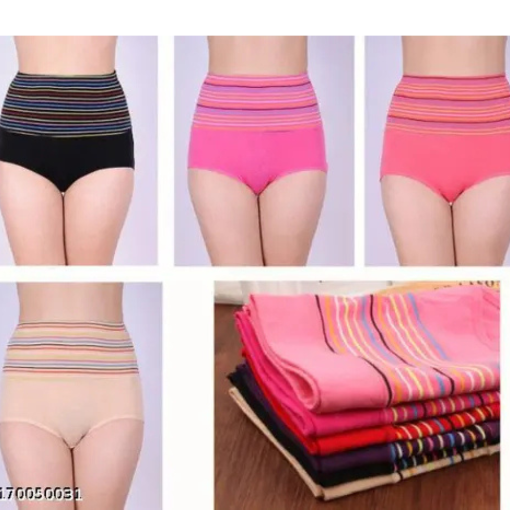 Panty Briefs / Hipster Innerwear Soft Stretchable Panties Womens & Girls Cotton Briefs Combo [pk-6]