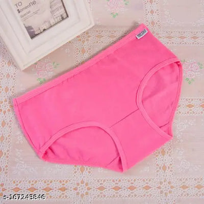 Women Cotton Panties Smooth Stretch Hipster Panty for Women [pk-3]   multicolor