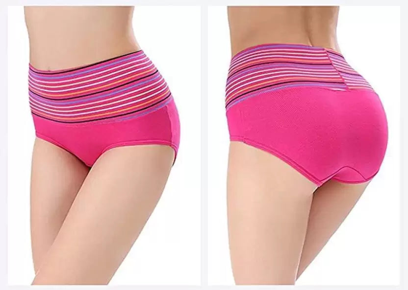 Panty Briefs / Hipster Innerwear Soft Stretchable Panties Womens & Girls Cotton Briefs Combo [pk-6]