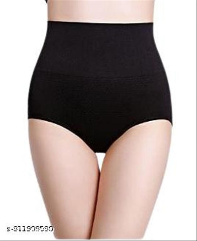 Women's Seamless High Waist Tummy Control/Tummy Tucker Panty, Free Size [pk-2]