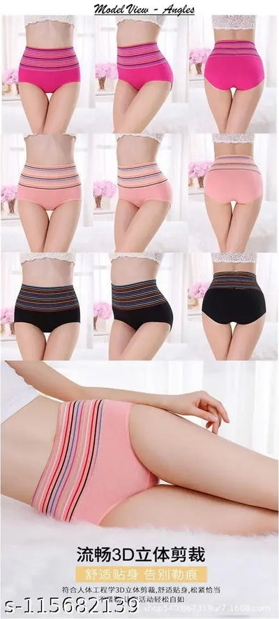 Panty Briefs / Hipster Innerwear Soft Stretchable Panties Womens & Giris cotton Briefs combo[pk-2]